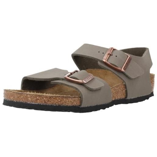 Birkenstock new york sandalo verde da bambino 1029747