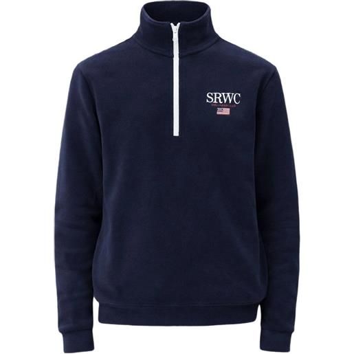 Sporty & Rich felpa con zip - blu