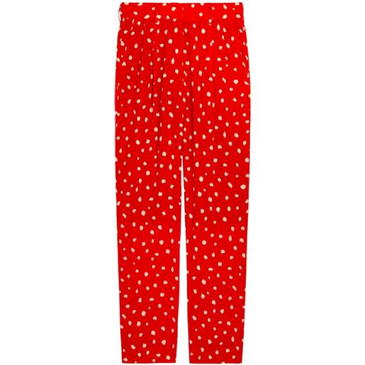 Blazé Milano pantaloni a pois - rosso