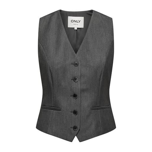 ONLY gilet da donna onliris-hattie, grigio. , 44