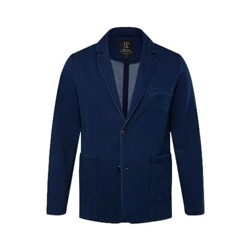 JP 1880 giacca di felpa dal look vintage con revers blu scuro 4xl 826175130-4xl