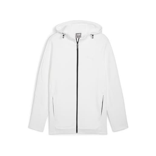 Puma evostripe full-zip hoodie dk bianco PUMA white m