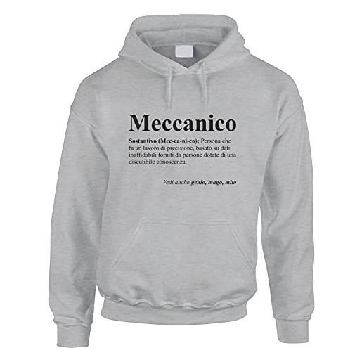 fashwork felpa regalo meccanico - sostantivo - definizione mestiere