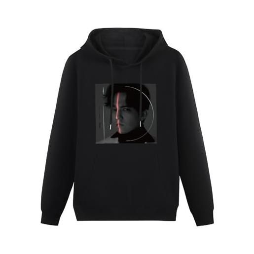 TANYOUPIN dimash kudaibergen id men's basic super soft cotton hoody black m