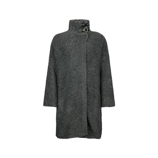 Liu Jo donna cappotto mf5441ma50p poliestere grigio scuro s