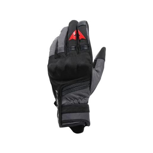 Dainese - teyde gore-tex gloves, guanti da moto impermeabili, uomo, nero/iron-gate, xxl