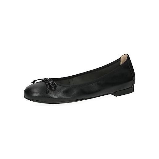 CAPRICE 9-9-22102-20, ballerina donna, nero (nappa nera), 37 eu
