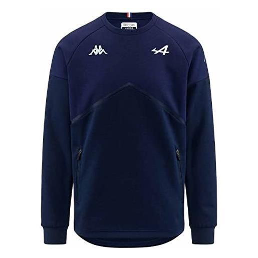 CMC Motorsports kappa felpa arufod bwt alpine f1 team ufficiale formula 1, blu, 3xl