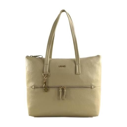 Liu Jo borsa shopper borsa a tracolla tamila ecs tote bag sabbia beige