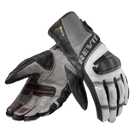 REV'IT! revit dominator 3 gtx guanti moto, nero/antracite, xl
