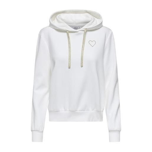 Only noli heart hoodie l