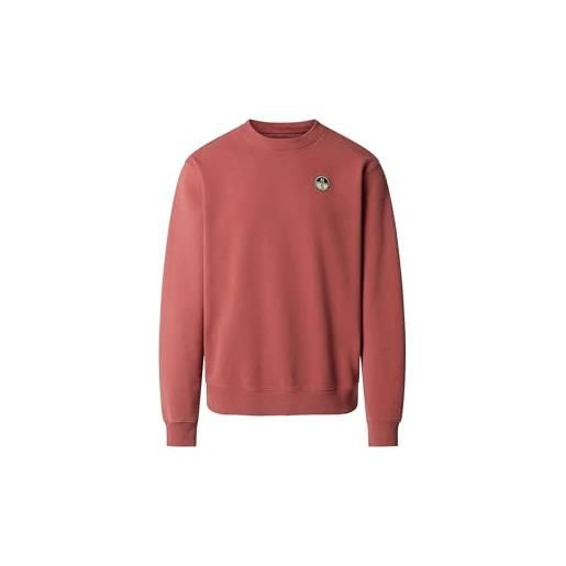 NORTH SAILS felpa uomo in cotone organico con stampa archive