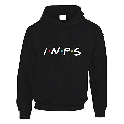 fashwork regalo pensione felpa uomo divertente i. N. P. S. Parodia regalo pensionato
