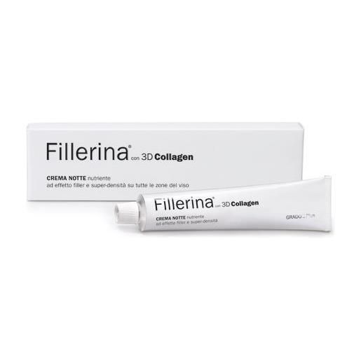 Fillerina labo fillerina 3d collagen crema notte 3 pesi molecolari viso grado 4 plus 50ml