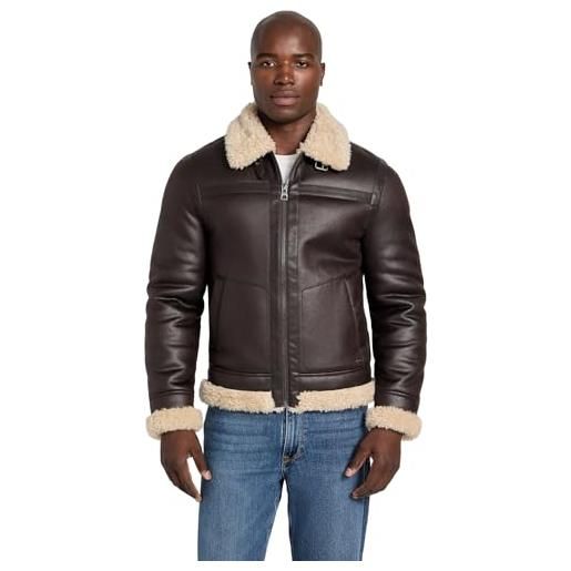 GUESS giacca montone marrone xl