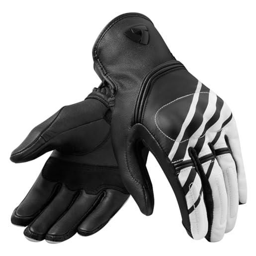 REV'IT! revit redhill guanti da moto (black/white, m)