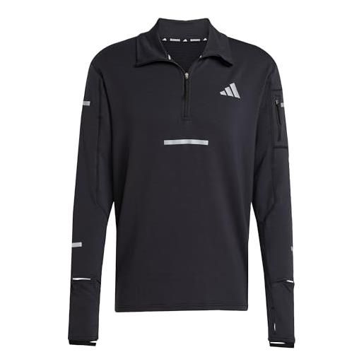 adidas men maglia da running adi365 climawarm+ half zip
