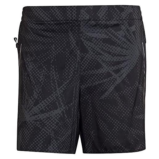 adidas btn 5in pantaloncini da corsa uomini grigio - grey six s