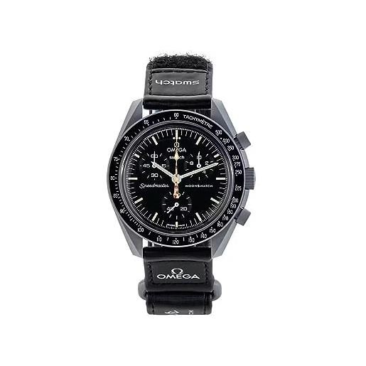 Swatch orologio da polso moonswatch omega mission moon moonshine gold svizzera