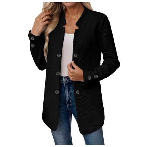 Generico spolverino donna primavera estate trench donna corto nero camicia bianca cotone giubbini moda 2026 giubbotto primaverile lungo vestito camicie lunghe giacche primaverili eleganti giacca antivento