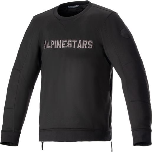 alpinestars pullover da moto legit uomo nero