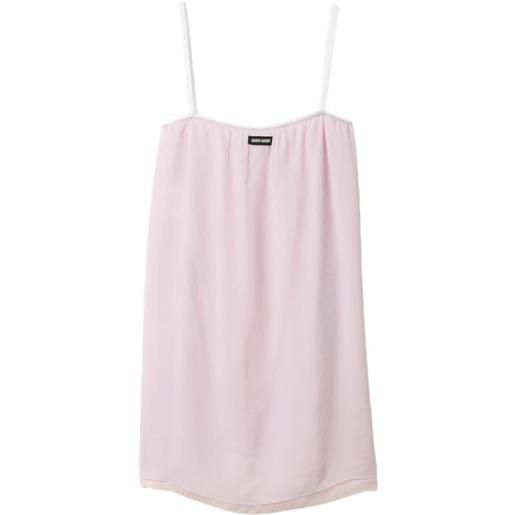 Miu Miu chiffon dress - rosa
