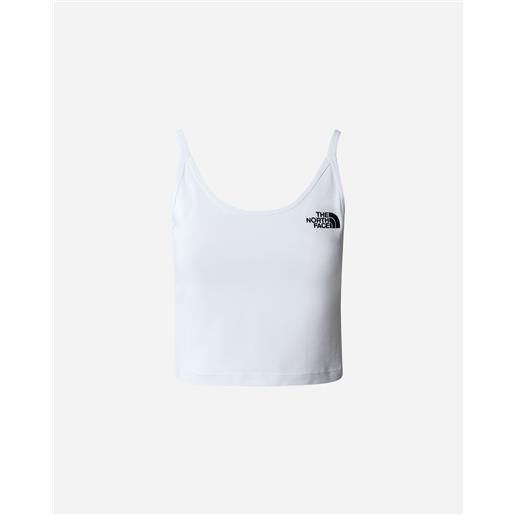 The North Face small logo w - canotta - donna - bianco