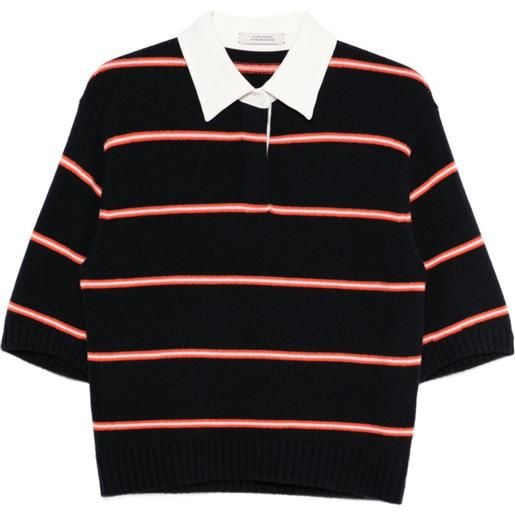 Dorothee Schumacher polo a righe - blu