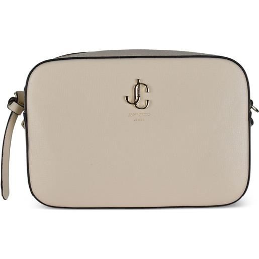Jimmy Choo borsa a spalla jc in pelle - toni neutri