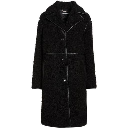 KARL LAGERFELD - shearling e teddy