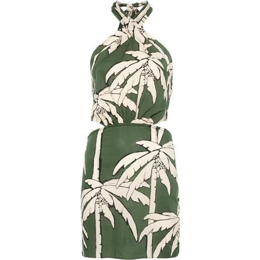 Johanna Ortiz abito corto heart pirate - verde