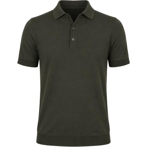 Filippo De Laurentiis polo a maniche corte - verde