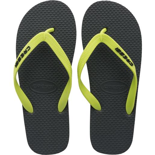 CRESSI infradito beach verde scuro/lime 35/36