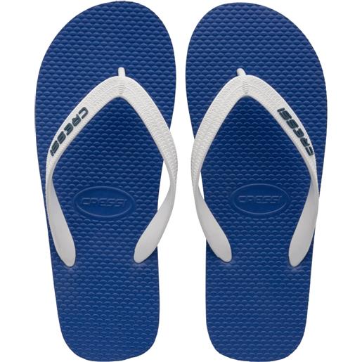 CRESSI infradito beach blu/bianco 41/42