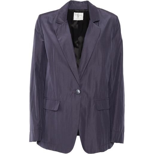 FORTE FORTE giacca boxy taffetas chic