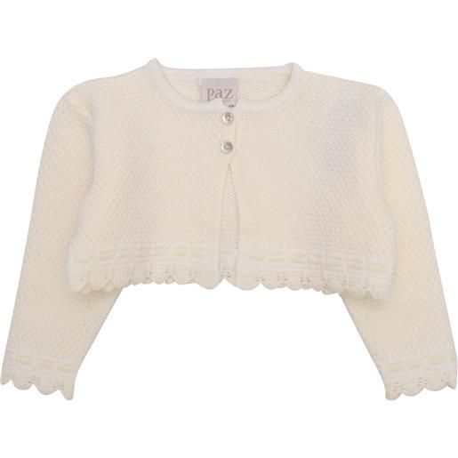 Paz Rodriguez knit newborn short cardigan "paz oi 24-25"