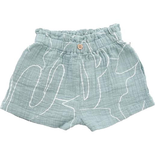 One More In The Family shorts verde chiaro
