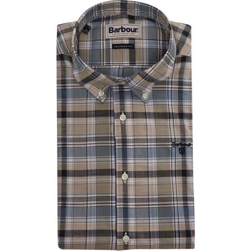 BARBOUR camicia tartan multicolor