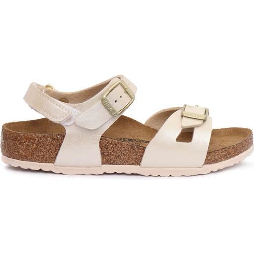 BIRKENSTOCK rio hl kids graceful pearl white, birko flor