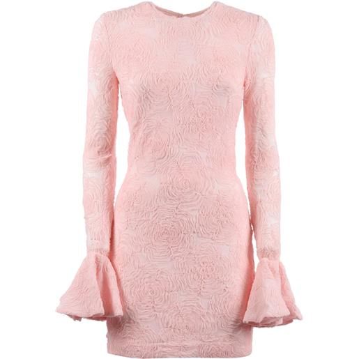 ROTATE mesh frill mini dress orchid ice (tight fit)