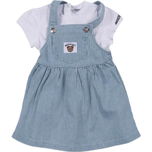 Moschino Kid blusa m/c+abito