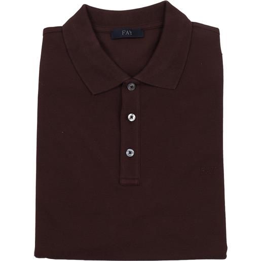 Fay polo piquet stretch