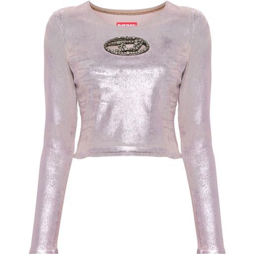 Diesel top con decorazione - rosa