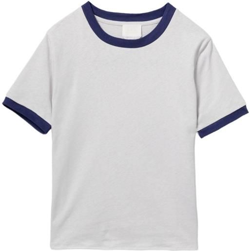 A.P.C. t-shirt con dettagli a contrasto - bianco