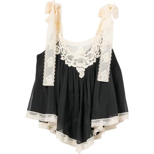 ZIMMERMANN top roselight - nero