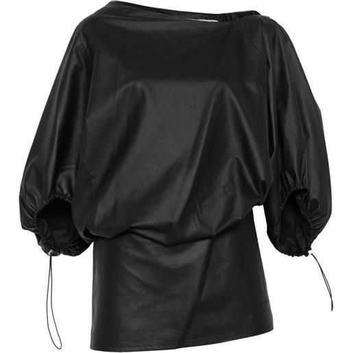 Alexander Wang abito corto con zip - nero