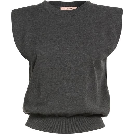 TWINSET - maglia gilet