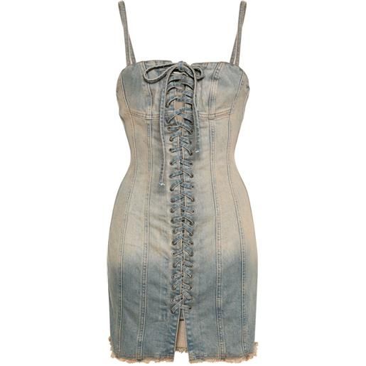 MISBHV abito lara denim - blu