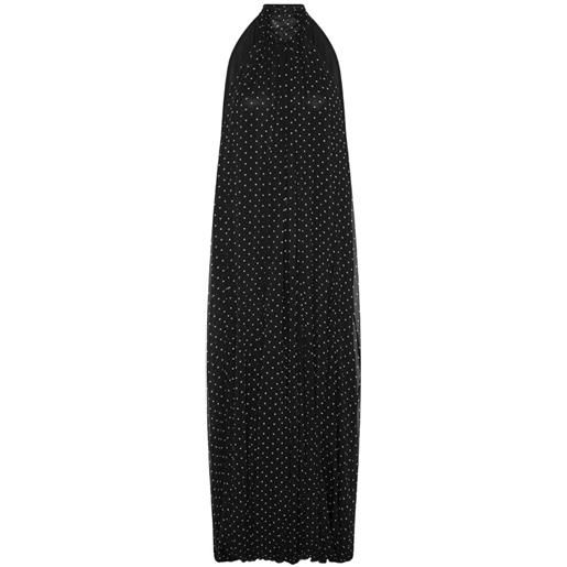 ROTATE BIRGER CHRISTENSEN tuta intera in chiffon - nero