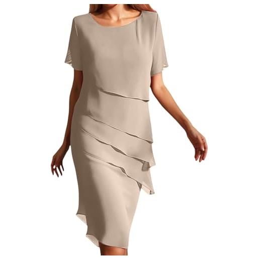 RYTEJFES vestito estivo donna vestiti estivi donna vestitino corto lungo eleganti abiti lunghi floreali abito curvy cotone da maxi dress smanicato fresco women in 2xl elegante spiaggia viscosa boho svasati